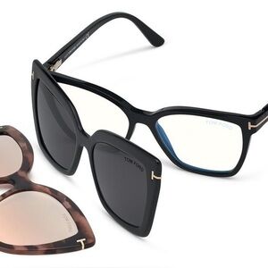 Tom Ford Magnetic Clip On Sunglasses